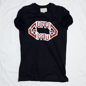 Gucci men black t shirt